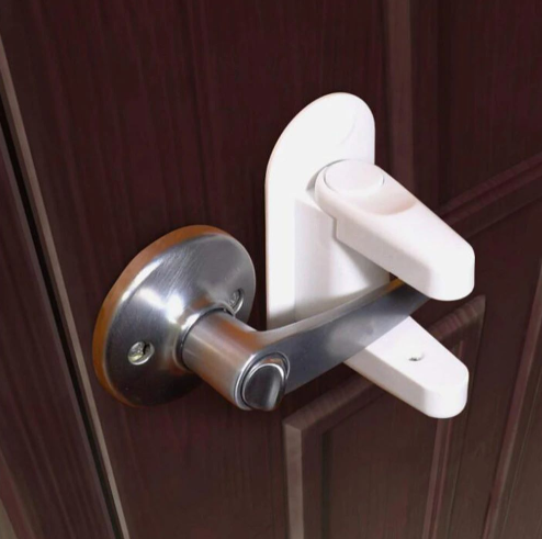DR- قفل مقبض الباب الآمن - Safety Door Knob Lock