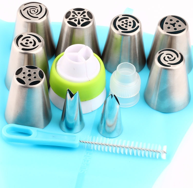 DR- مجموعة تزيين المعجنات - Pastry Decorating Set